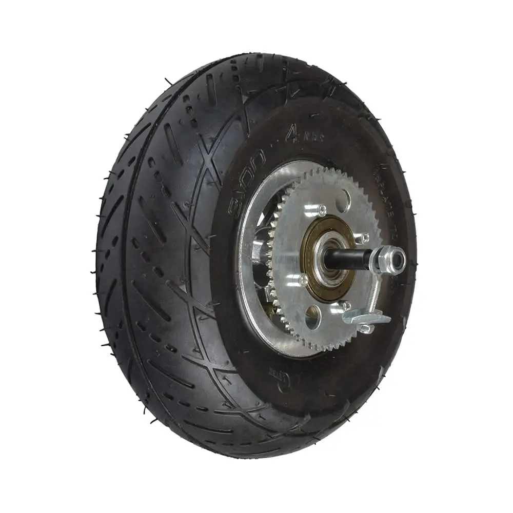 3.00-4 Rear Wheel Assembly For The Razor E300 Electric Scooter (Versions 1-35) And The Razor Mini Chopper 1