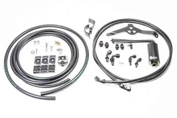 Radium Engineering V2 Fuel Hanger Plumbing Kit W/ Microglass Filter 2008-2021 Wrx / 2008-2021 Sti / 2005-2009 Lgt/Obxt 1