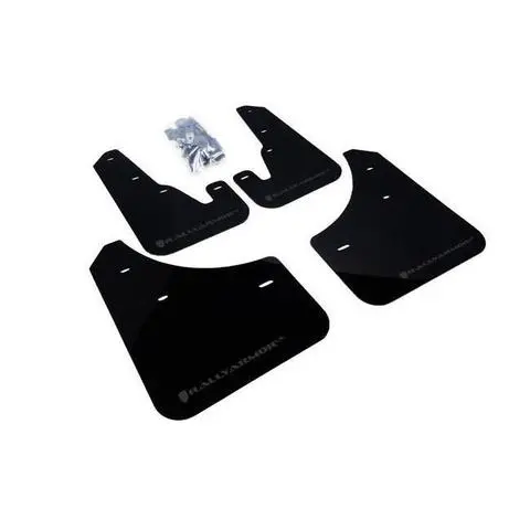 Rally Armor Black Mud Flap W/ Grey Logo Mazda 3 / Mazdaspeed 3 2004-2009 1