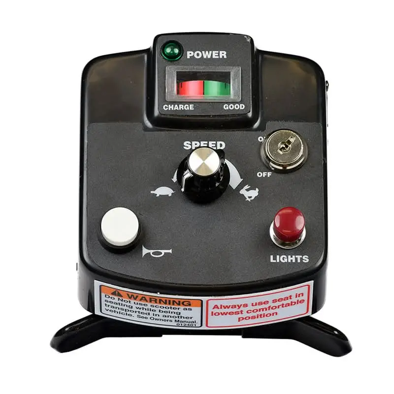 A-Series Accel Box Assembly With Light Switch For Ranger Mobility Scooters (73944) 1