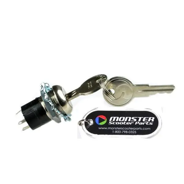 Key Switch With Keys For Ranger Mobility Scooters (177032) 1