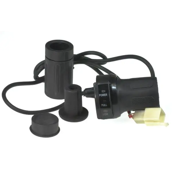 Razor Variable Speed 4-Wire Twist Grip Throttle With 36" Wires And Half Handlebar Grip 1