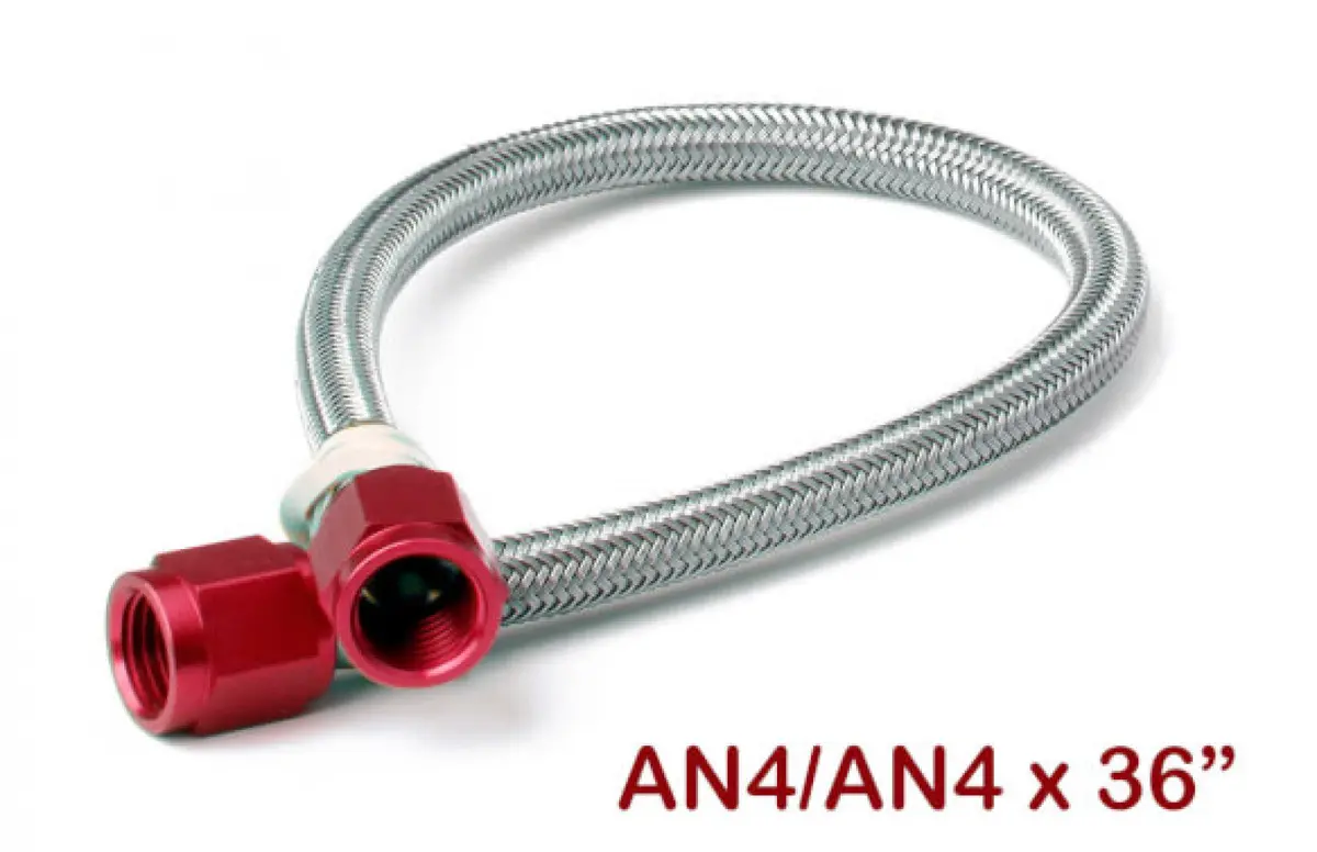 Nos Stainless Steel Braided Hose 1