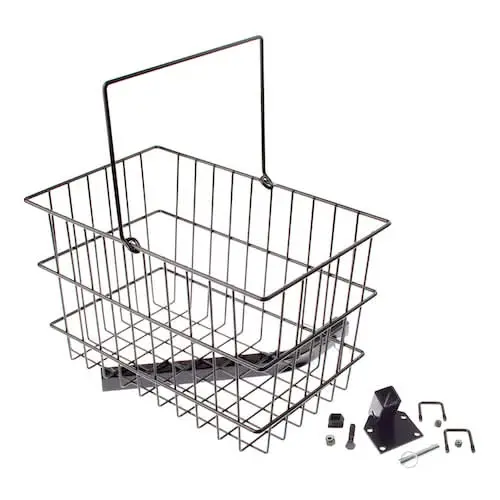 Rear Basket Assembly For Pinchless Hinge Jazzy Power Chairs (Frmasmb1280) 1