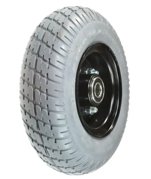 9"X3" (2.80/2.50-4) Flat-Free Caster Wheel Assembly For Jazzy 1650 & Quantum Blast 850 (Whlasmb1427) 1