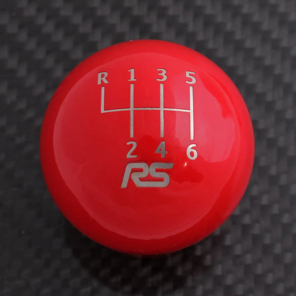 Gloss Red Weighted - 6 Speed Rs Engraving - St/Rs Fitment 1