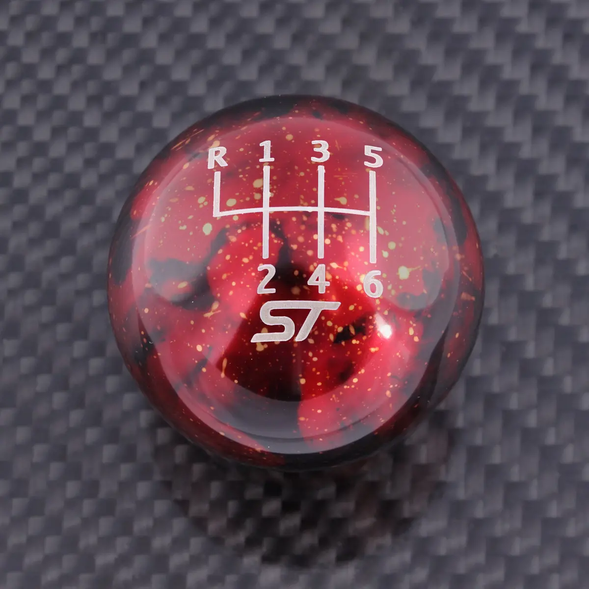 Red Cosmic Space - 6 Speed St Engraving - St/Rs Fitment 1