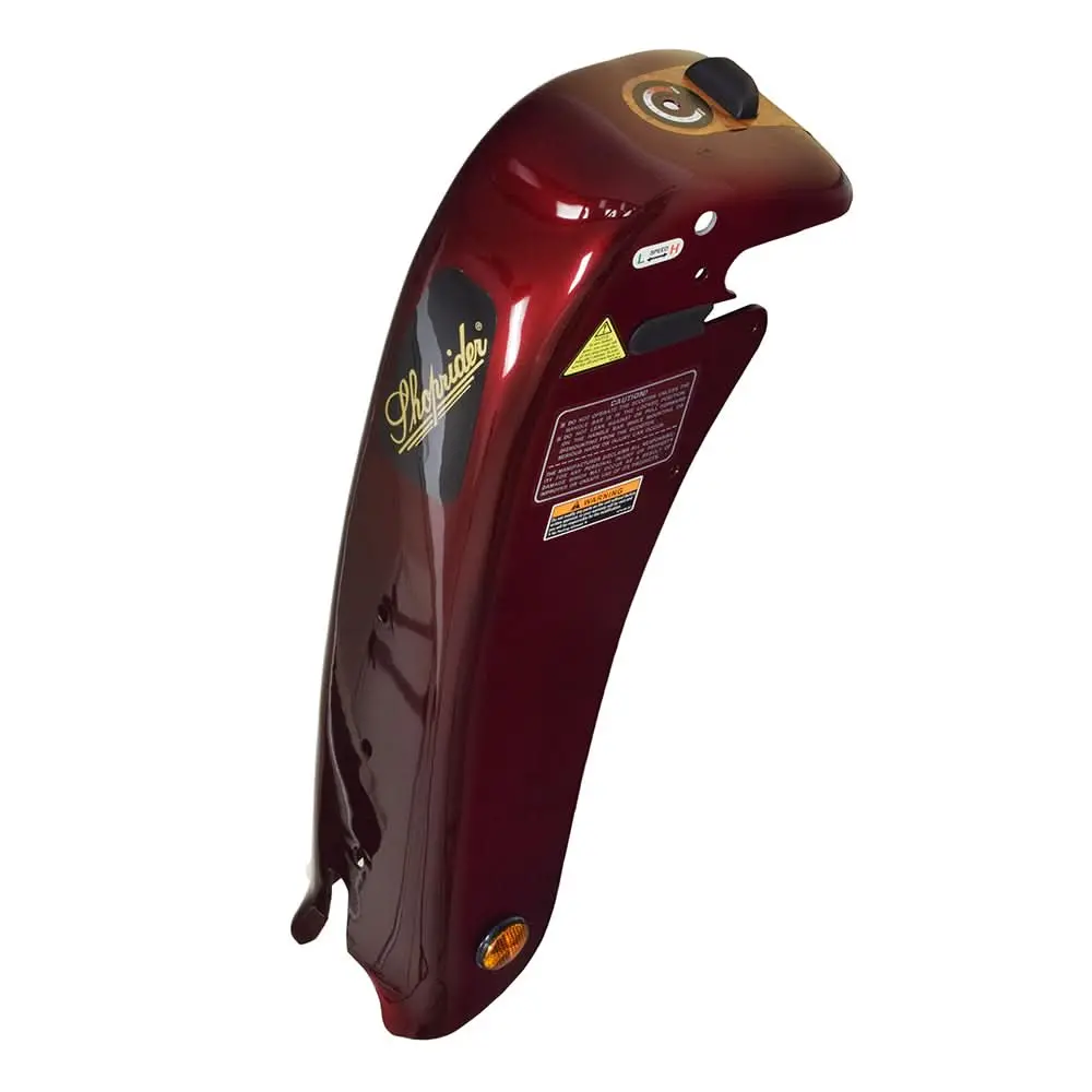 Red Tiller Shroud For The Shoprider Sunrunner 3 & 4 And Sprinter Xl4 (103302-66401-22) 1