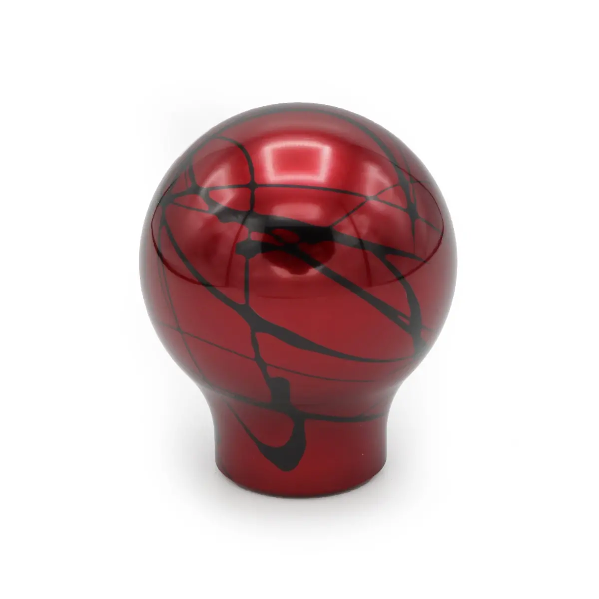 Red W/ Black Splash - No Engraving - Infiniti Fitment 1