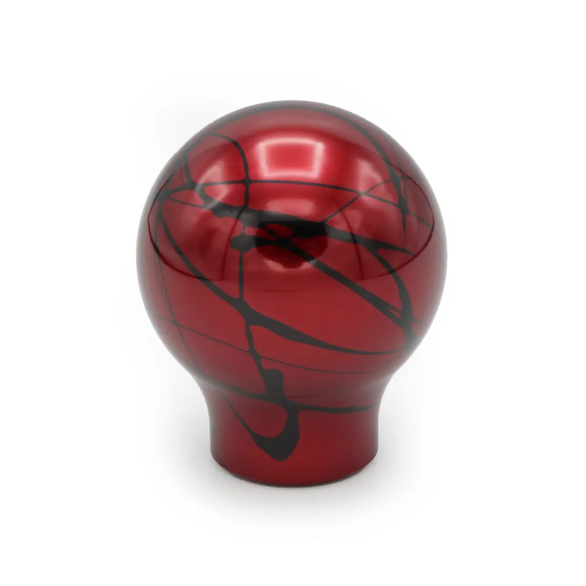 Red W/ Black Splash - No Engraving - 6 Speed Sti Fitment 1
