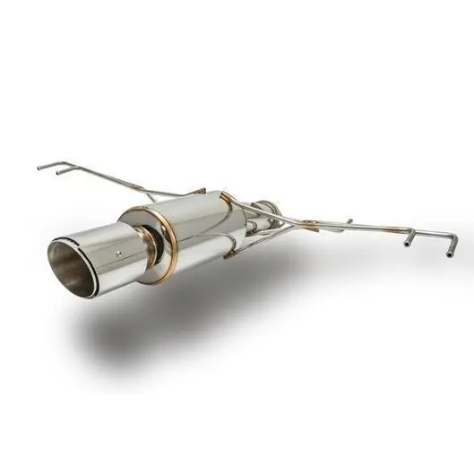 Remark Axle Back Exhaust Spec I W/Single Black Chrome Tip Cover Honda Civic Type R 2017-2019 1
