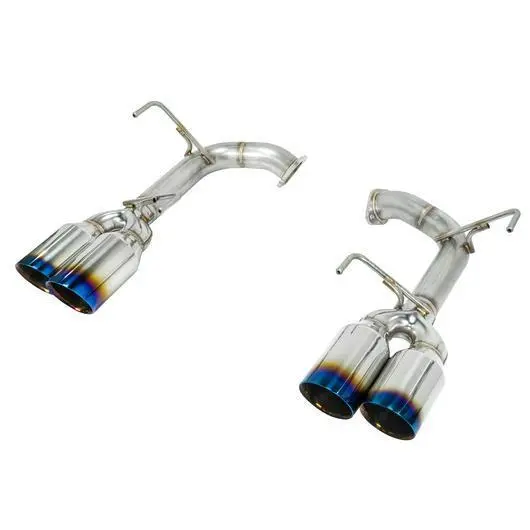 Remark Axle Back Exhaust W/ 4 Inch Double Wall Burnt Tips - Subaru Wrx / Sti 2015 - 2021 1
