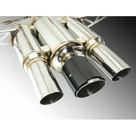 Remark Cat Back Exhaust Spec Iii-Triple Tip Black Chrome Tip Cover Honda Civic Type R 2017-2019 1