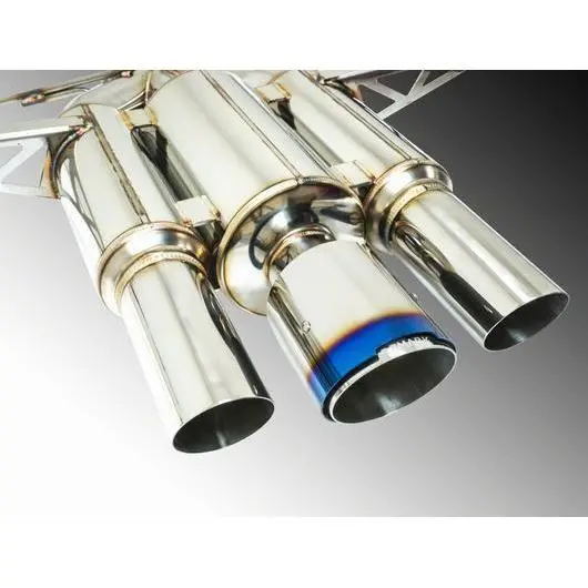 Remark Cat Back Exhaust Spec Iii-Triple Tip Burnt Stainless Tip Cover Honda Civic Type R 2017-2019 1