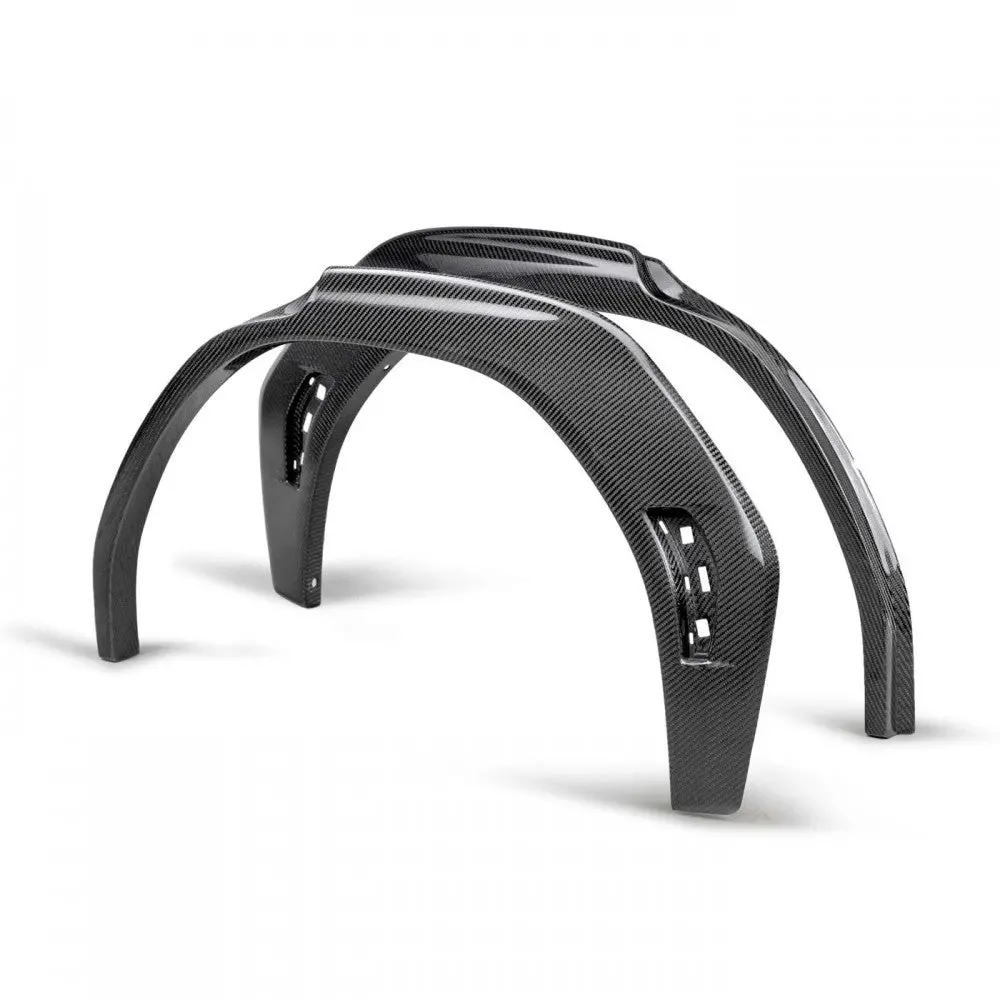 Carbon Fiber Rear Fender Garnish For 2022 Subaru Wrx 1