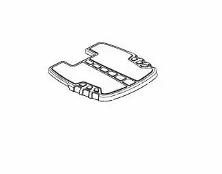 Rubber Floor Mat For Jazzy 600, 600Xl, & 610 Power Chairs (Dwr1056e029) 1