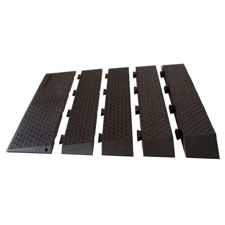 36" Wide Pride Mobility Rubber Threshold Ramp Kit 1