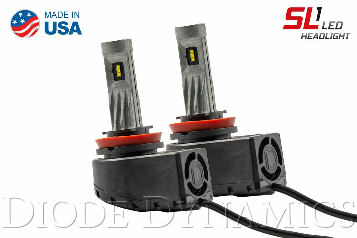 Diode Dynamics H8 Sl1 Led Headlight Pair 1