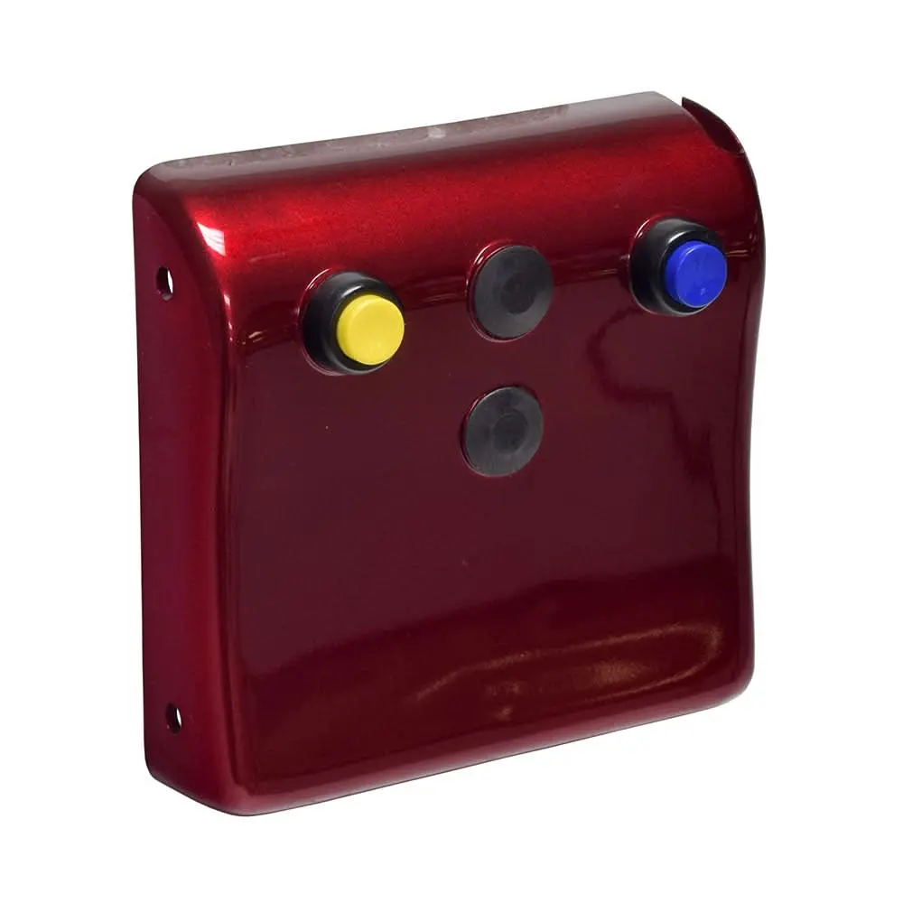Red Rear Tiller Cover For The Shoprider Sunrunner 3,  Sunrunner 4, & Sprinter Xl4 (103401-66400-22) 1