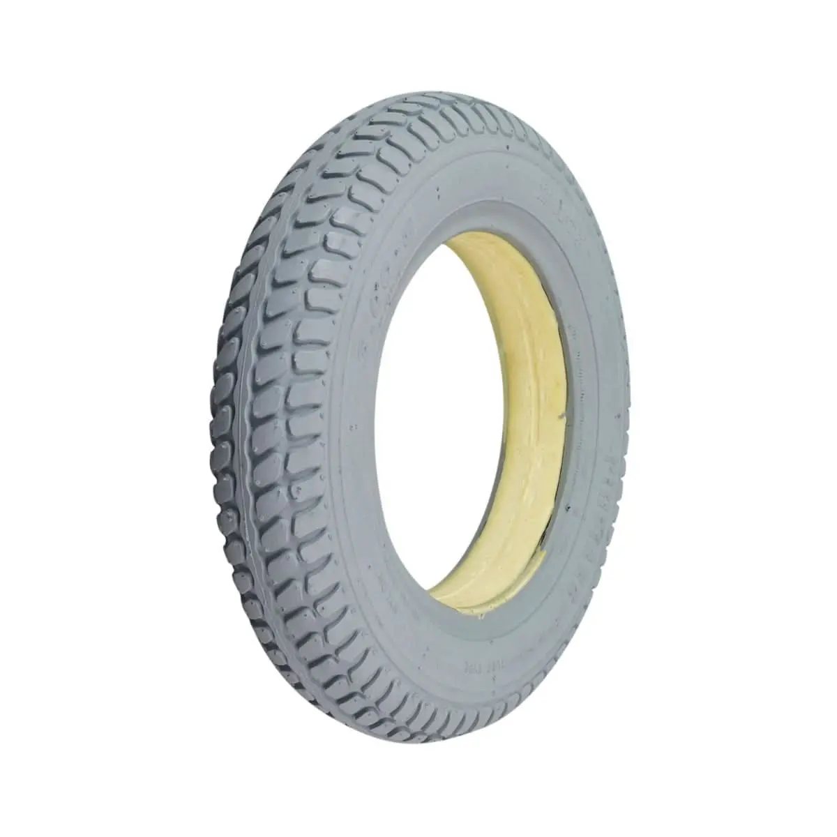 14" Gray Flat-Free Tire For The Shoprider 6Runner 14 1