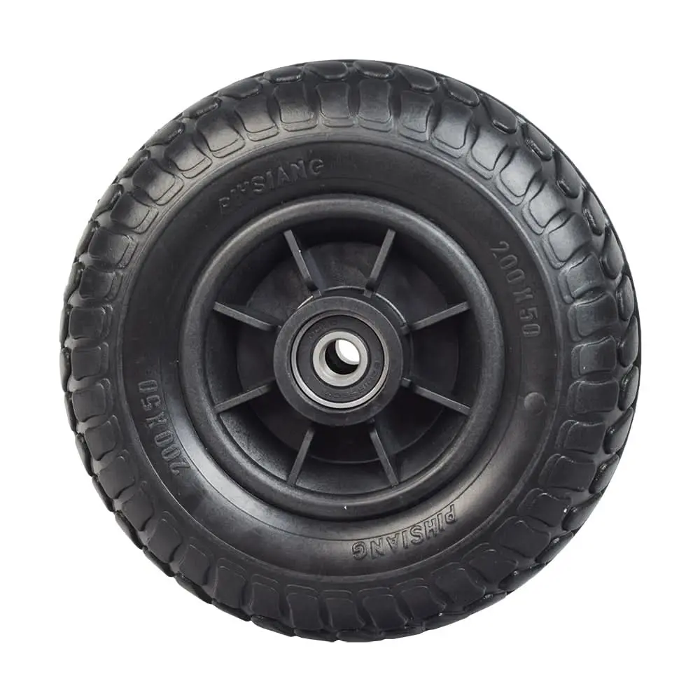 8" Front Wheel Assembly With Black Tire For The Shoprider Echo (Sl73) & Dasher 9 (Gk7-3) (105101-69104-A2) 2