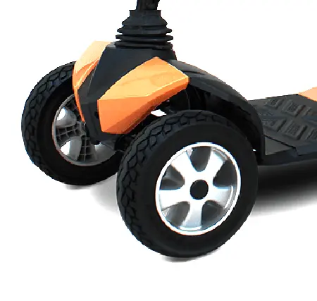 9.5"X3" Front Wheel Assembly For The Ev Rider Riderxpress (74055023) 1