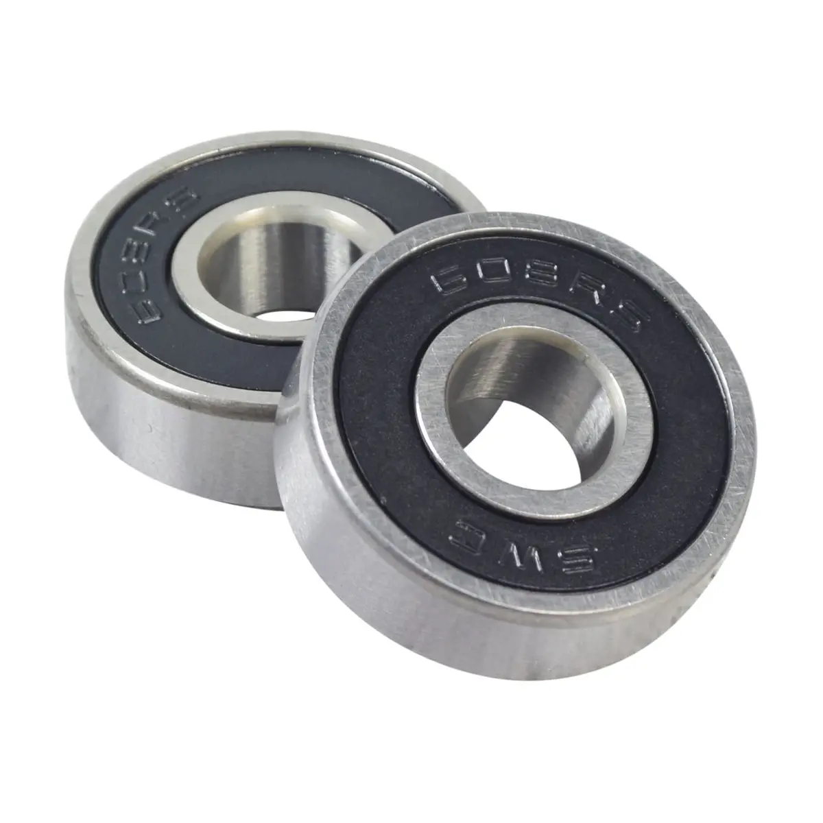 608-2Rs (608Rs) Sealed Mobility Scooter & Power Chair Wheel Bearings (Set Of 2) 1
