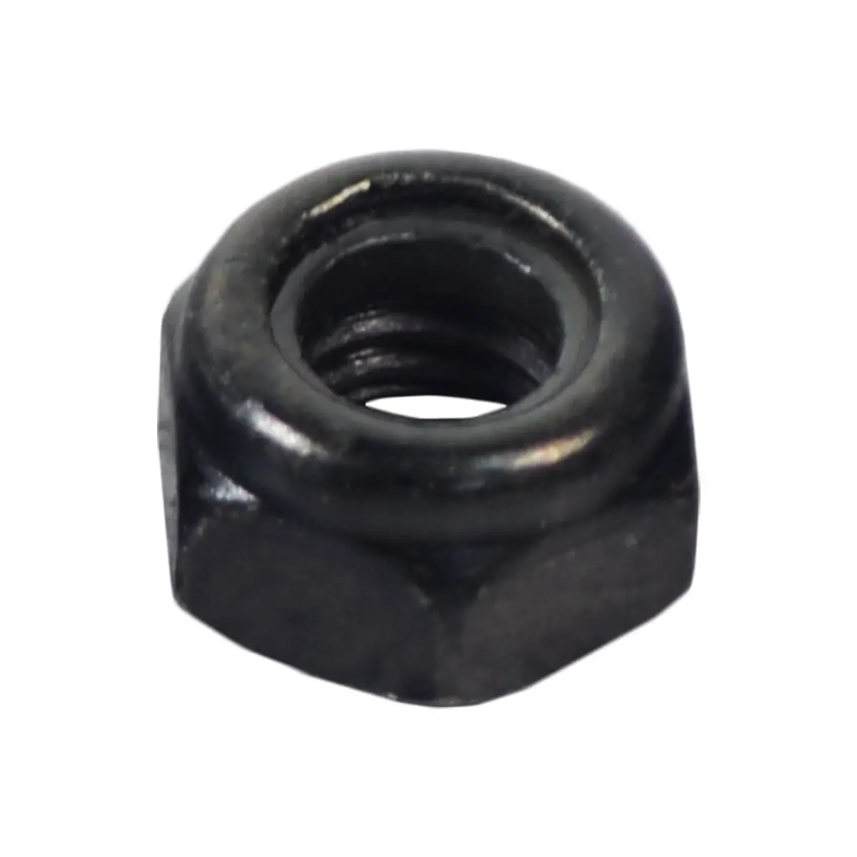 M6-1.0 Black Lock Nut (Nutnylk1019) 1