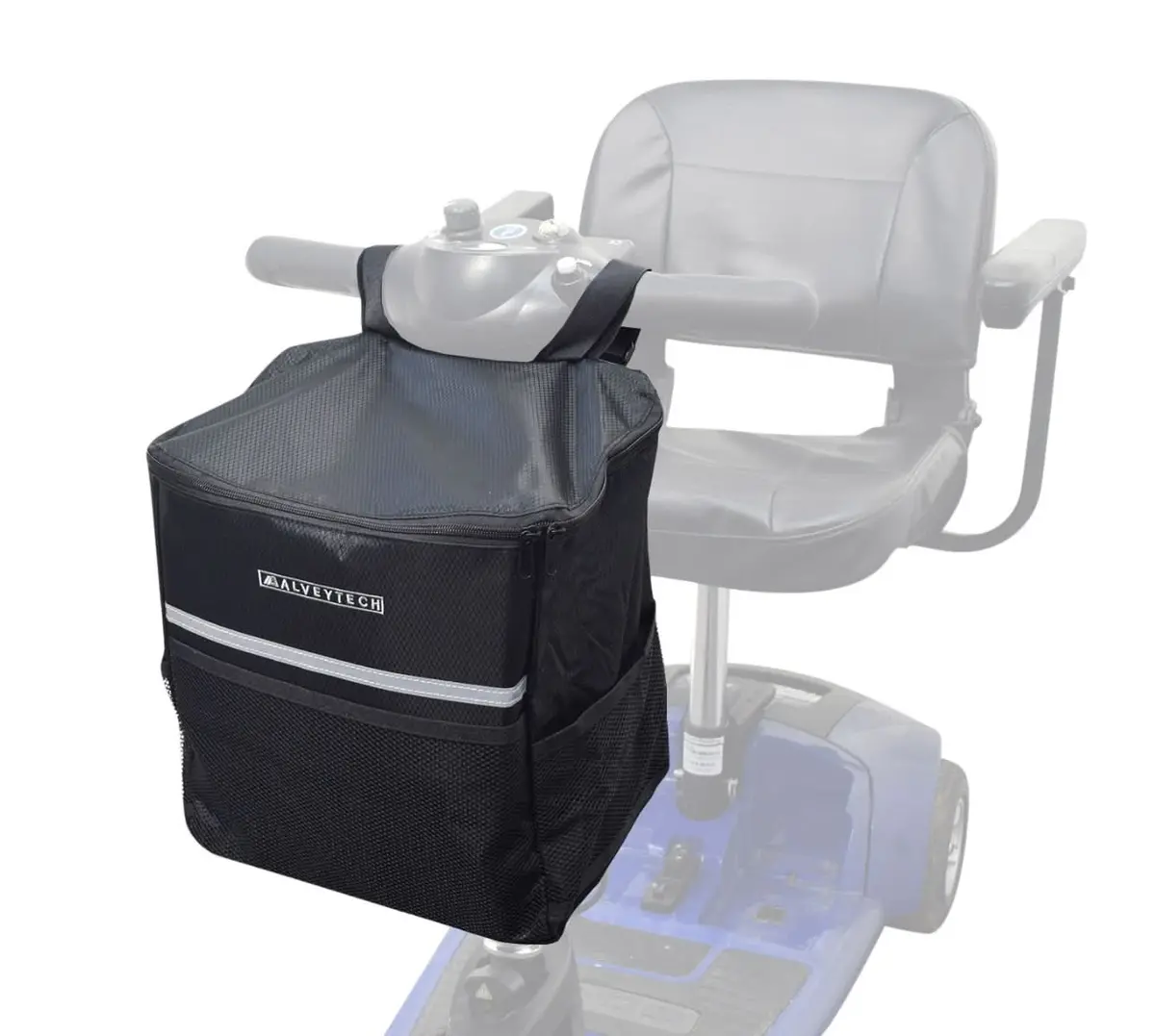 Extra Large Soft Basket Tiller Bag For Mobility Scooters 1