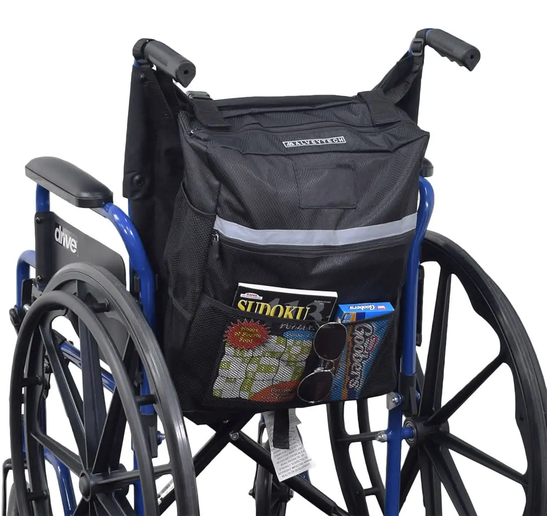 Seat Back Bag (Backpack) For Wheelchairs 1