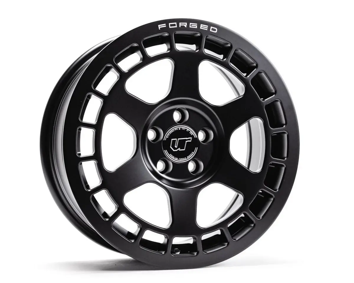 Vr Forged D14 Wheel Matte Black 16X7  30Mm 5X100 1