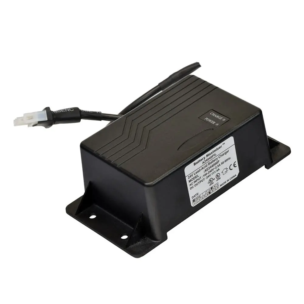 24 Volt 4.0 Amp On-Board Battery Charger For Pride Mobility Scooters (Blemished) 1