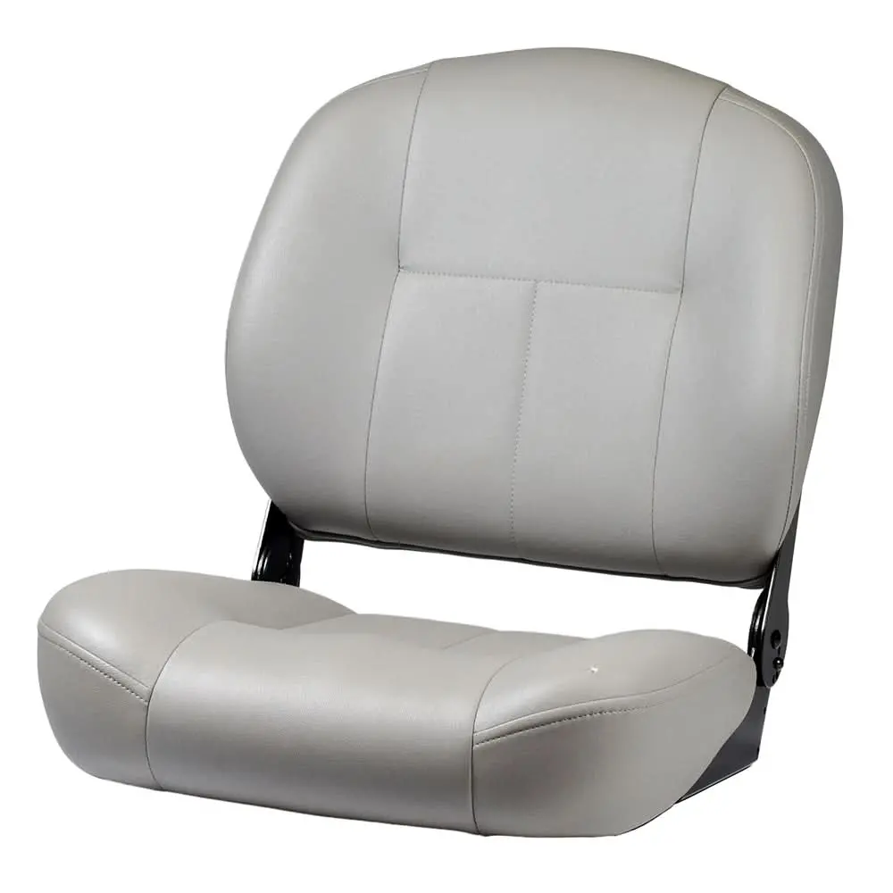 Medium-Back Gray Vinyl Seat Assembly For Jazzy Power Chairs (Blemished) 1