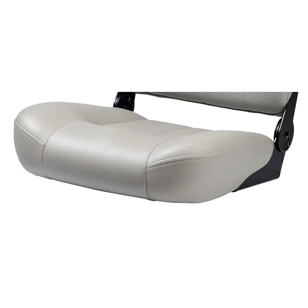 Medium-Back Gray Vinyl Seat Assembly For Jazzy Power Chairs (Blemished) 2