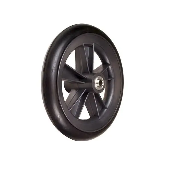 Black Universal 7" Wheelchair Caster Wheel With 608Zz Bearing (Blemished) 1