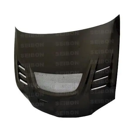 Seibon Carbon Fiber Hood Cw Style Mitsubishi Evo 8 / Evo 9 2003-2006 1