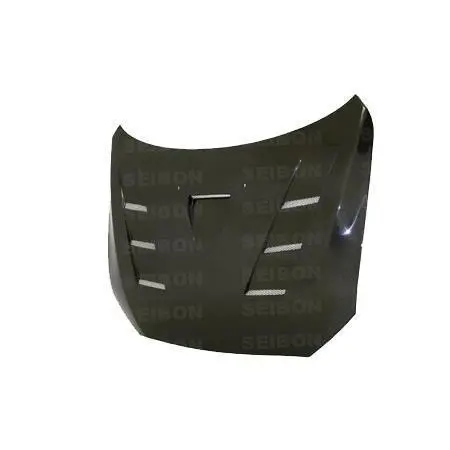 Seibon Ts-Style Carbon Fiber Hood Mitsubishi Evo X 1