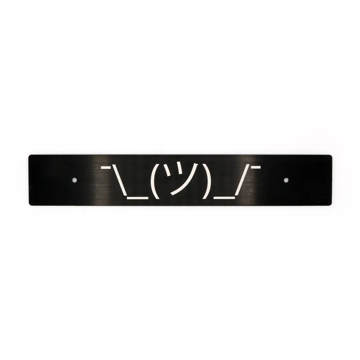 "Shrug Guy" Plate Delete 5