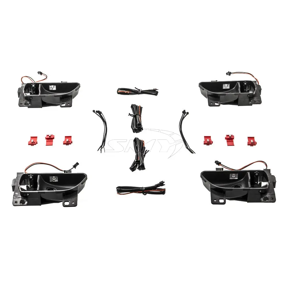 Smy Interior Door Handle Red Led Kit 2015-2021 Wrx / Sti / Forester / Brz 1