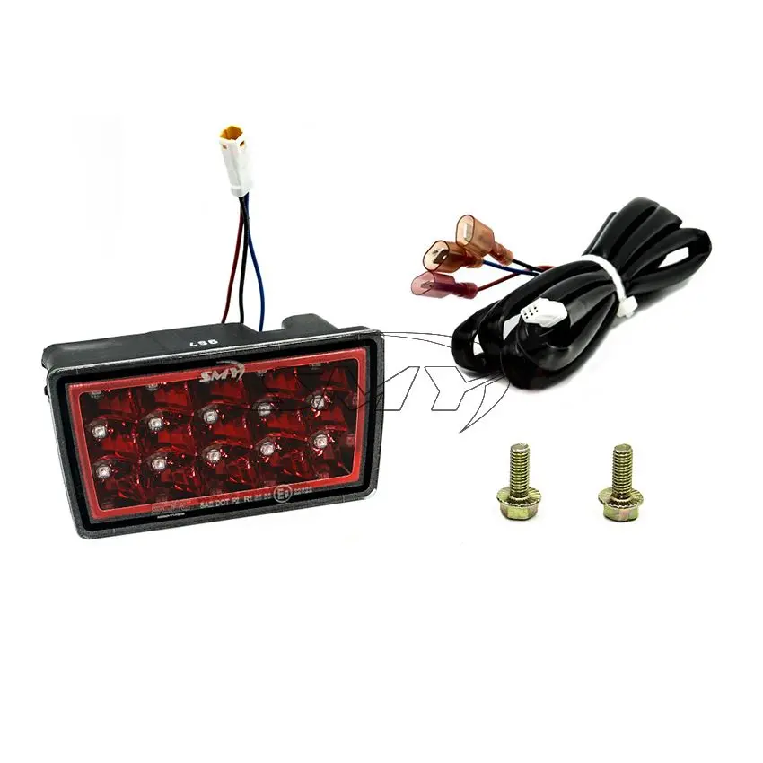 Smy F1 V2 Hyper-Flash Rear Brake Light (Rbl) Ruby Red 2011-2014 Wrx / Sti 1