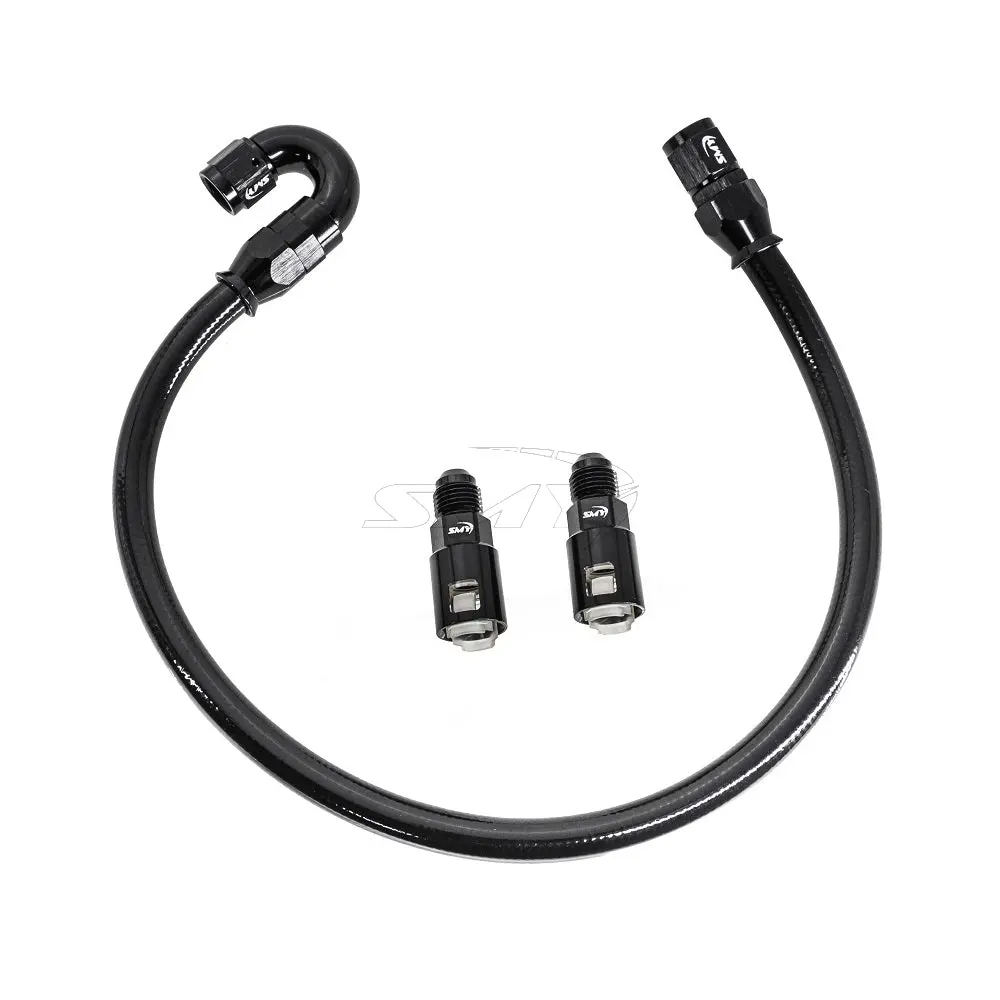 Smy Ptfe Top Feed Fuel Line Flex Fuel Upgrade Hose Kit 1