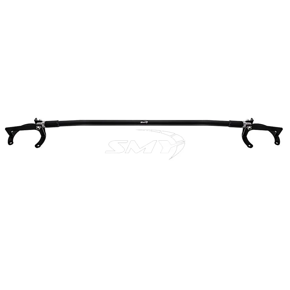 Smy Tallboy Front Strut Tower Brace Wrinkle Black 2015-2021 Wrx / Sti 1