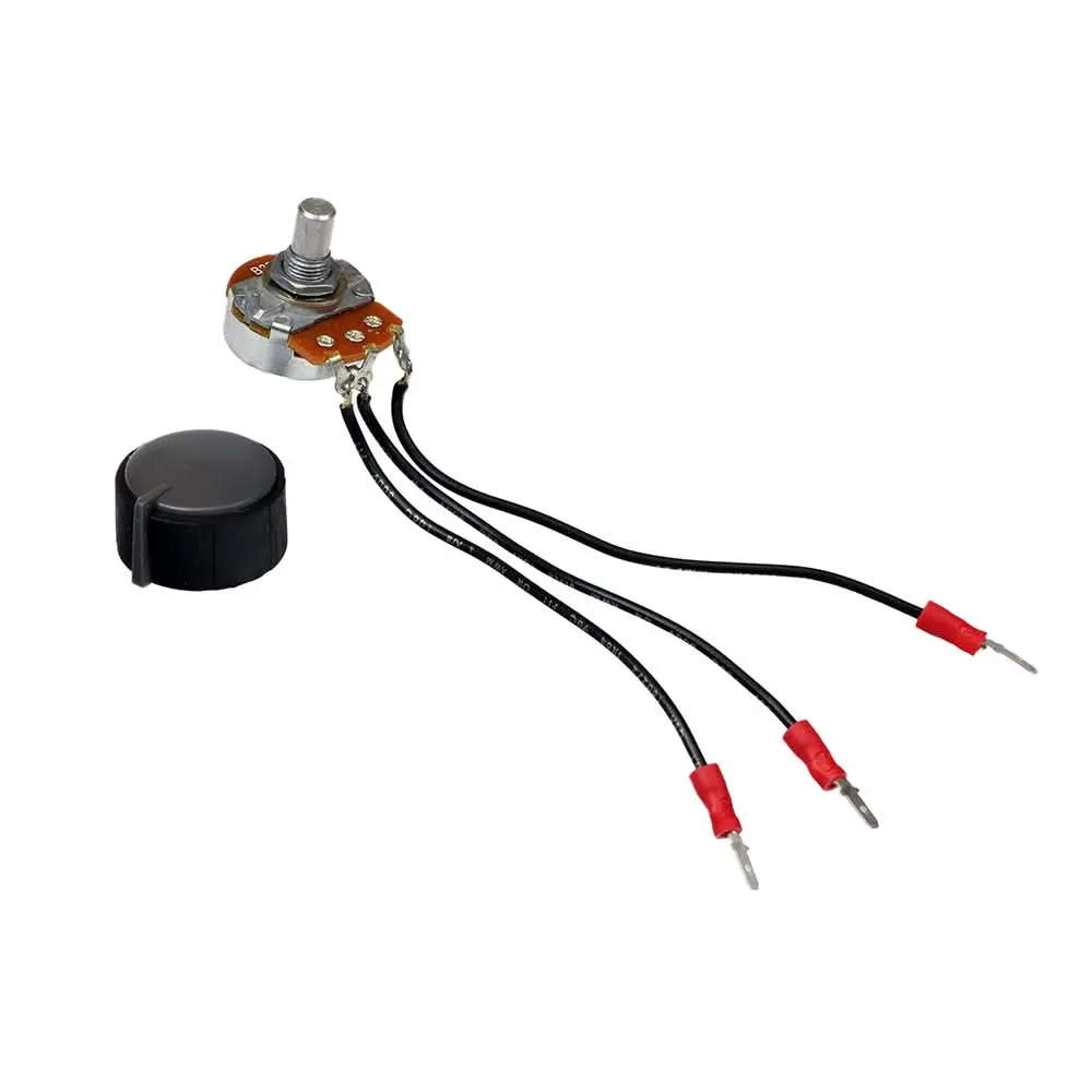 25K Ohm Speed Potentiometer (Speed Pot) With Soft Grip Knob For The Pride Celebrity X (Sc400/Sc440), Celebrity Xl (Sc445), And Hurricane (Pmv500) (Eleasmb1341) 1