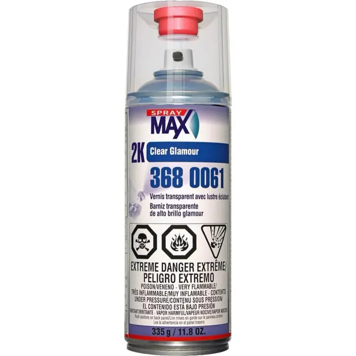 Spraymax 2K Clear Coat Paint 12Oz. Can 1