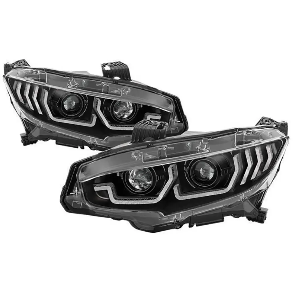 Spyder Auto Signature Series Headlights | 2016-2020 Honda Civic 1