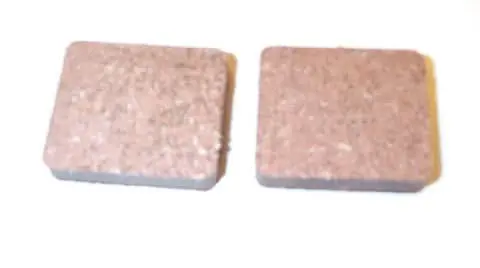 Square Metal Brake Pads For Arctic Cat Snowmobiles (1981-2000) 1