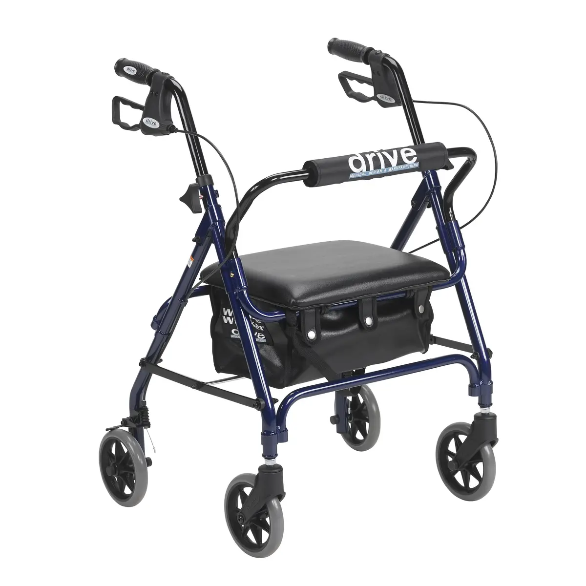Junior Rollator Rolling Walker With Padded Seat 1