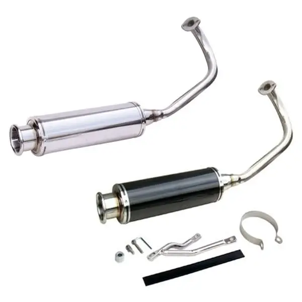 Stainless Steel Exhaust Pipe For The Honda Ruckus (Nps50) 1
