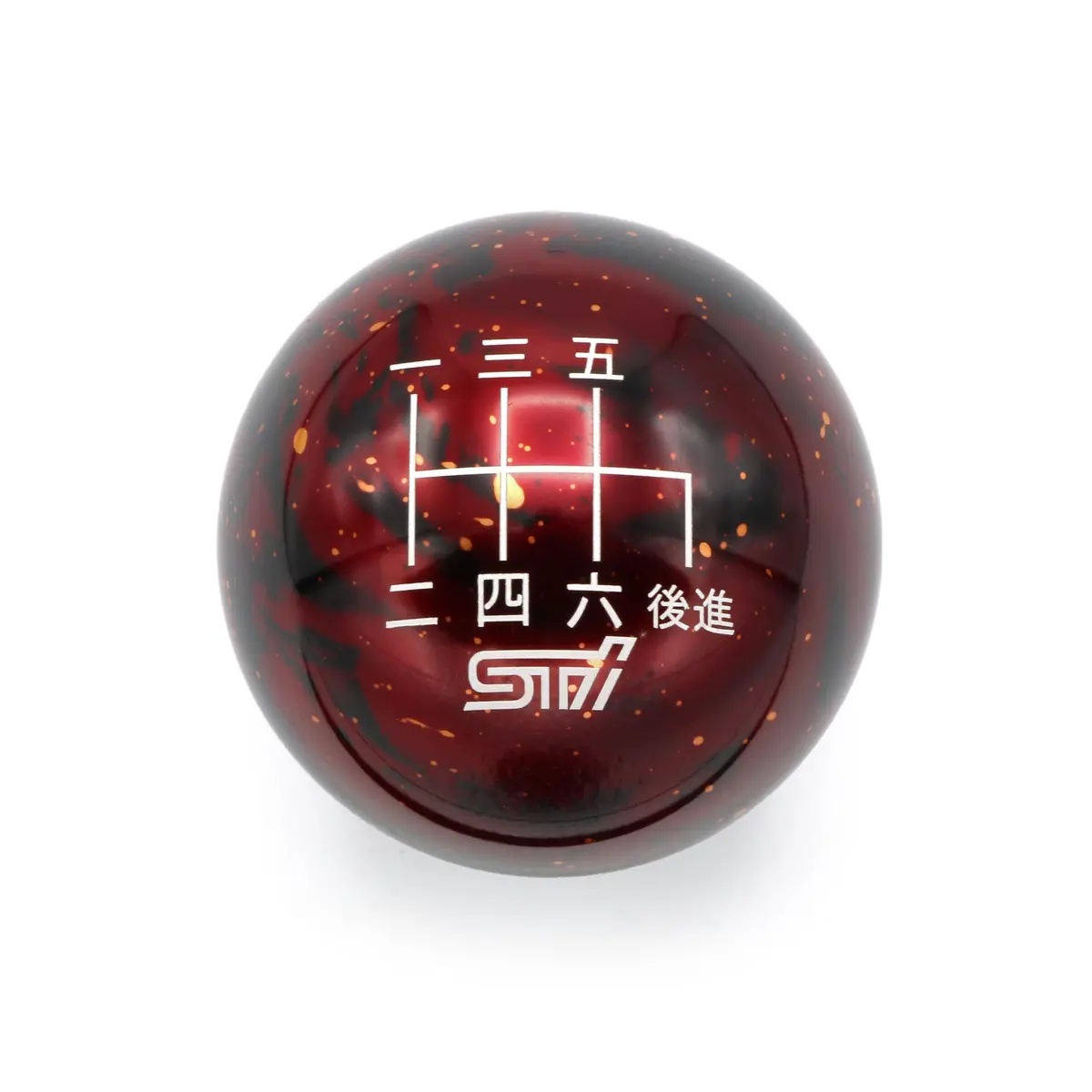 Red Cosmic Space - 6 Speed Sti Japanese Engraving - 6 Speed Sti Fitment 1