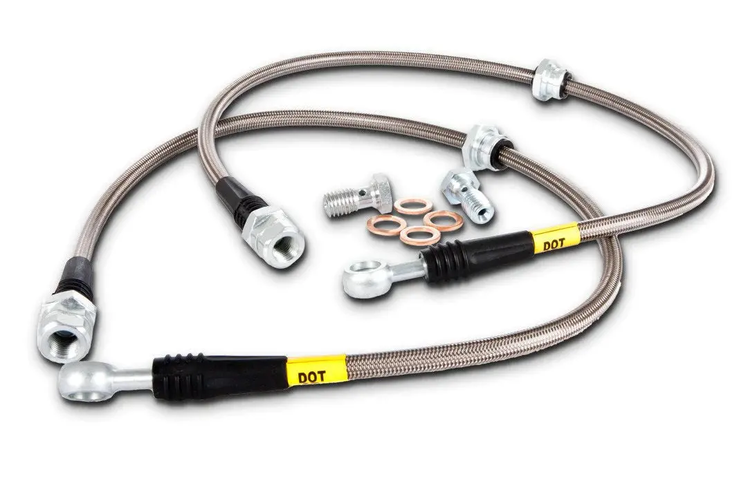 2015-2021 Subaru Wrx/Sti And 2012-2021 Brz Stainless Steel Brake Lines 1